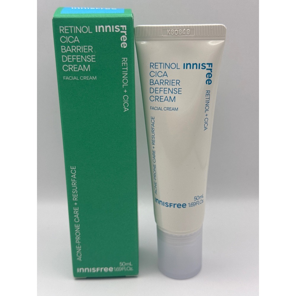 Innisfree Green Retinol Cica Barrier Defense Cream Women 50ml K-Beauty BNIB